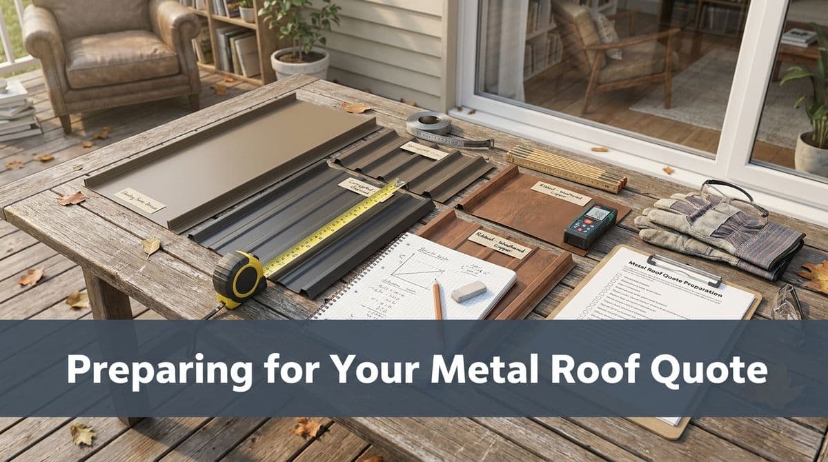 Featured post - How to Prepare for a Metal Roof Quote